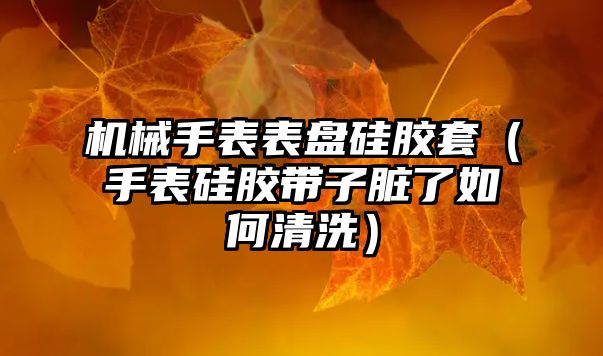 機械手表表盤硅膠套（手表硅膠帶子臟了如何清洗）