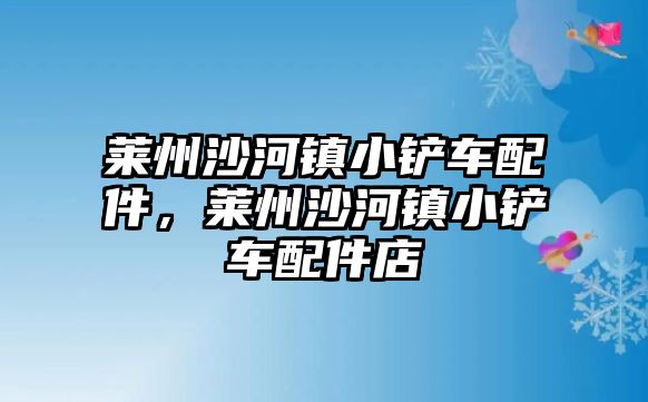 萊州沙河鎮小鏟車配件，萊州沙河鎮小鏟車配件店