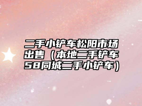 二手小鏟車松陽市場出售（本地二手鏟車58同城二手小鏟車）