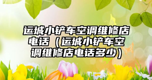 運城小鏟車空調維修店電話（運城小鏟車空調維修店電話多少）