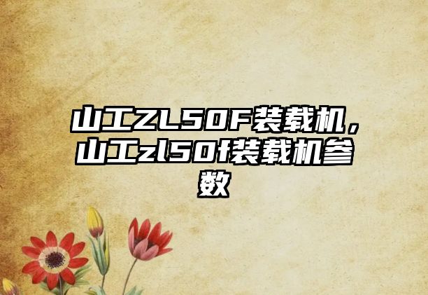 山工ZL50F裝載機，山工zl50f裝載機參數