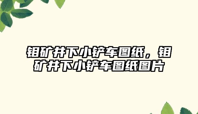 鉬礦井下小鏟車圖紙，鉬礦井下小鏟車圖紙圖片