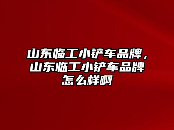 山東臨工小鏟車品牌，山東臨工小鏟車品牌怎么樣啊