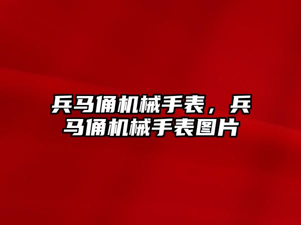 兵馬俑機械手表，兵馬俑機械手表圖片