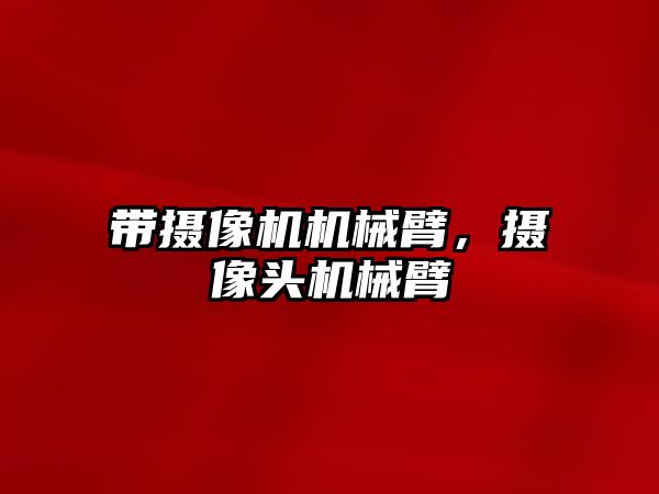 帶攝像機機械臂，攝像頭機械臂