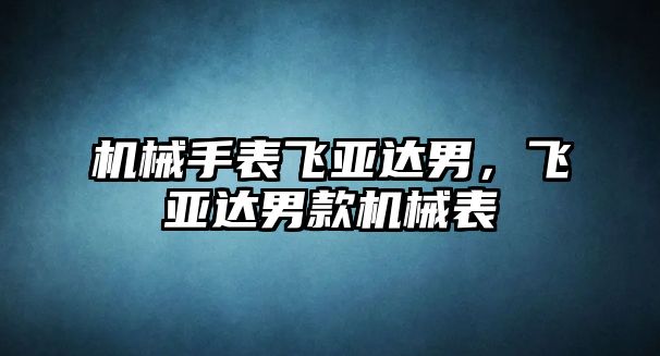 機械手表飛亞達男，飛亞達男款機械表