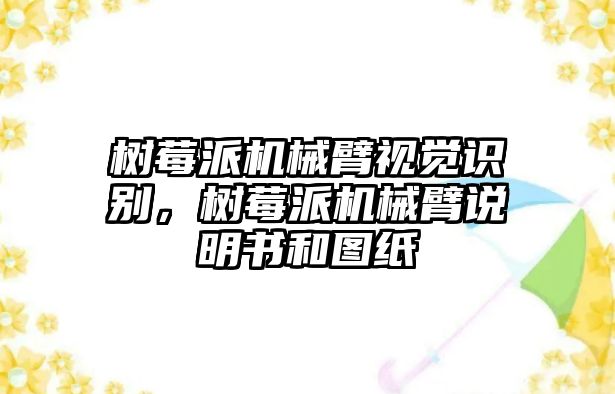 樹莓派機械臂視覺識別，樹莓派機械臂說明書和圖紙