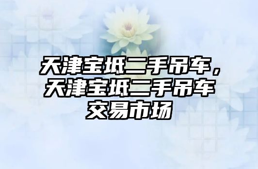 天津寶坻二手吊車，天津寶坻二手吊車交易市場