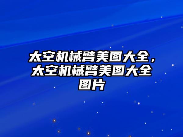 太空機械臂美圖大全，太空機械臂美圖大全圖片